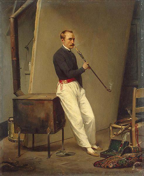 Horace Vernet Self portrait